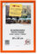 3-B Cadre de l'image ULM 20x30 cm - orange - cadre photo en bois, avec verre acrylique