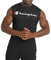 Champion Herren Graphic Jersey Muscle Hemd, schwarz, Mittel