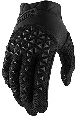 100 Percent Men's Airmatic 100% Black/Charcoal Md Special Occasion Glove, Black, M UK