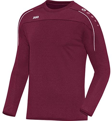 JAKO Herren Sweatshirt Classico, Maroon, S