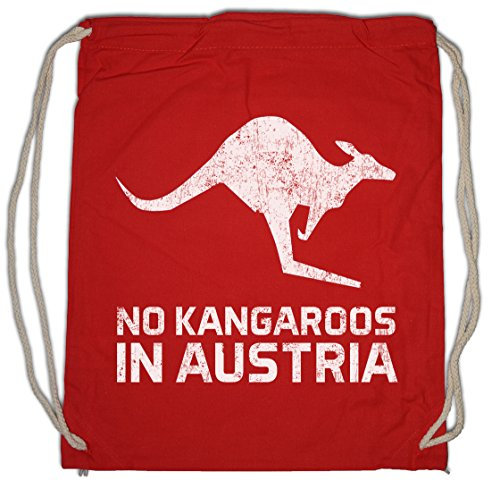 Urban Backwoods No Kangaroos In Austria Turnbeutel Sporttasche