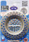 S&M 323218 Rejilla Acero Inoxidable Para Desagüe De Fregadero De Cocina Y/O Baño, Ø80 X 50 Mm, Cromado