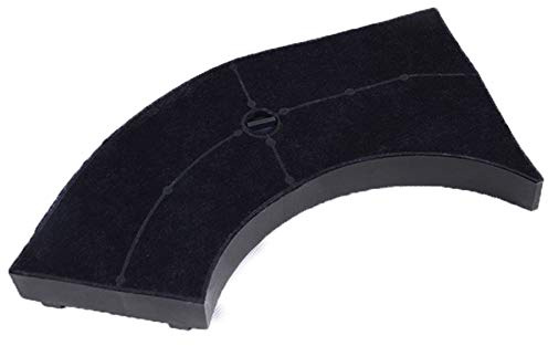 CHF1 AquaHouse Kohlefilter - Aktivkohlefilter passend für Hauben von Whirlpool AKR441 AKR442 AKR443 HOOA00S AKR441WH AKR441IX, Wpro AMC859, Cassette Filter Carbon Type 10