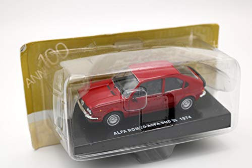 DeAgostini Modellino Auto Alfa Romeo Alfa Sud Ti 1974 Rossa – Scala 1:43 – Collezione ‘100 Anni d’Italia in Automobile
