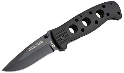 K25 Unisex – Erwachsene Tactical Pocketknife 10876 Taschenmesser, Schwarz, 20