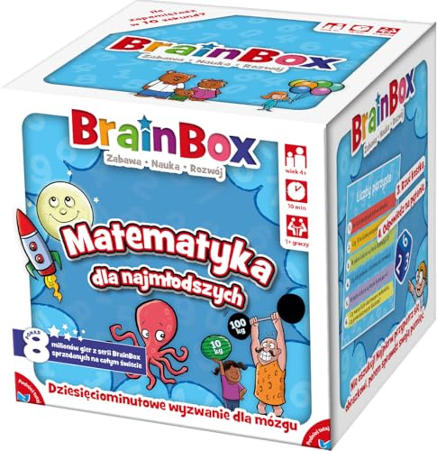 Rebel | Brainbox - Mathematik Für die Kleinsten | Brettspiel | Kinderspiel | Lernspiel | Alter 5+ | 1+ Spieler | Spielzeit 10+ Min.