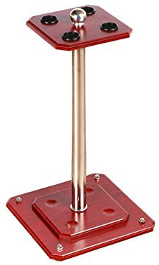 YRU Billard Porte-queues Snooker 4 Trous à Poser au Sol Accessoires-Capacité de 4 Baguettes