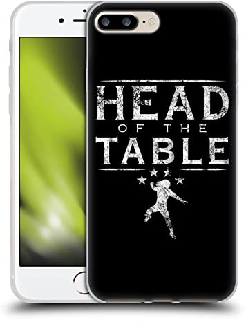 Head Case Designs Offizielle WWE Kopf des Tisches R. Reigns Grafiken Gelhülle [Militärischer Schutzgrad] Kompatibel Mit Apple iPhone 7 Plus/iPhone 8 Plus Und Kompatibel Mit MagSafe