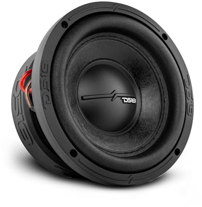 DS18 ZR6.4D 6.5 600W Max Dual 4-Ohm Voice Coil DVC Stereo Car Audio Subwoofer