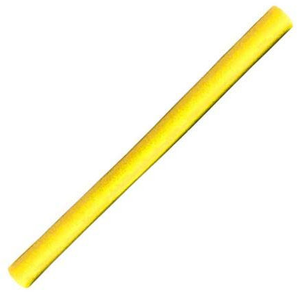 Nouilles de piscine flottantes solides de 150 cm, accessoires de piscine amusants pour enfants et adultes, nouilles épaisses pour la pratique de la natation (jaune)