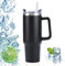 1200ml Tazze Termiche,Mug Termica per Caffè Doppia Parete isolata,Isolamento Sottovuoto a Doppia Parete per Bevande Fredde e Calde,Tazza da Caffè Isolata in Acciaio Inox,con cannuccia e coperchio