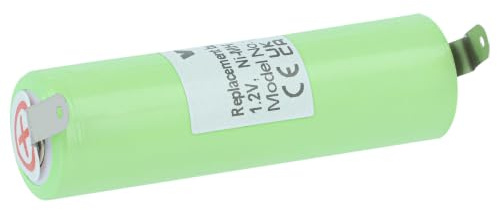 vhbw Akku kompatibel mit Tondeo Eco XS Silver | 3268 Rasierer (2000 mAh, 1,2 V, NiMH)