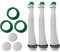 Ensemble de 3 bouchons de bec verseur pour bidon d'essence, kit de bouchon de bec verseur de remplacement, kit de joint d'étanchéité, capuchon d'échappement, pièces industrielles pour bec verseur.