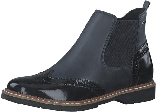 s.Oliver Damen Chelsea Boots mit Reißverschluss Elegant