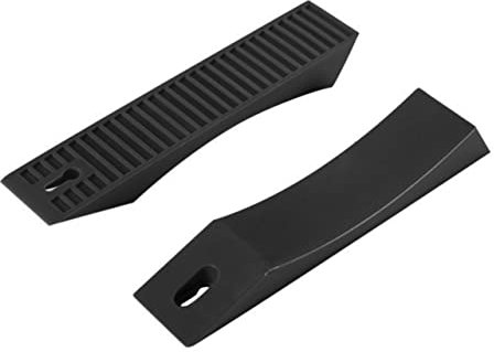 Sosoport 2pcs Barbell Pad Anti-slip Pad for Deadlift Anti Wear Dumbbell Holder Fitness Room Supplies Loaded Barbell Plates Load Weight Plates Wedge Shape Silica Gel Accessories