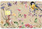 CREATCABIN Blumen-Kartenaufkleber,Debit Kreditkarten-Skins,Vogel Mausmotiv Personalisieren Bankkarten,Schutz Aufklebern,Wasserfest,Blasenfrei,Schmal,Entfernbar,Für Transport Schlüsselkarten,186x137mm