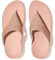 Fitflop Womens Lulu Shimmerlux Toe Post Synthetic Rose Gold Sandals 5.5 UK