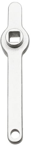 Rumyve Stainless Steel Radiator Bleed Key Wrench,Stable Durable Square Vent Key,Robust Air Outlet Wrench Key for 5 mm Radiators