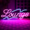OYCGZV Cartel de neón Lounge, Neón Signo de Pared Decoración Salón Neón Luz de Pared USB Led Signo para el Hogar Bar Sala de Descanso Hotel Zona de Juegos Fiesta Oficina Tienda Salón de Belleza