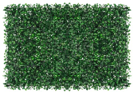 MINRS 12 unidades de pared para plantas, plantas artificiales para montaje en pared, césped artificial en miniatura, 60 x 40 cm, jardín de pared, plantas artificiales decoración para cocina, boda,