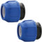 2 Stück Stopfen Ø 32 mm aus Polypropylen PP Fitting für Polyethylen PE Rohr - MONTERAL