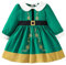 Kwatieh Kleidung FüR Kleinkinder Body Rot Baby Weihnachts Kleid Baby Weihnachtsoutfit Maedchen 74 Kleid MäDchen Langarm Weihnachtskleid 152 MäDchen Weihnachtslied Maedchen Puppenkleid Partnerlook