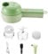 Multifunctional Chopper Vegetable Cutter 4 in 1 Handheld Electric Vegetable Cutter Set Food Slicer and Chopper