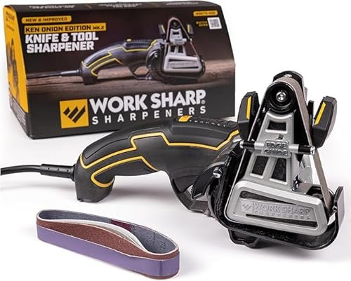Work Sharp Ken Onion MK.2 Knife Sharpener Tool - Adjustable Knife Sharpening System - for Knives, Scissors, Serrated Blades, & Tools