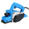 Pialla Filo Spessore Per Legno, Pialla elettrica da 1100 W, pialla elettrica portatile multifunzione, pialla elettrica for la lavorazione del legno di un Pialletto Manuale Potente