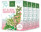LERAVA® Set di semi piante aromatiche - 4x12 tipi: Crescione, Rucola, Aneto, Maggiorana, semi Basilico, Prezzemolo, Erba Cipollina, Timo, Melissa, Origano, Coriandolo, Santoreggia - da piantare