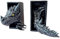 Drachen-Buchstütze, 3D-Design, springt aus dem Regal, Verwendung zwischen Büchern oder am Ende eines Bücherregals oder Einer Bücherecke, Fantasy-Drachen-Dekor