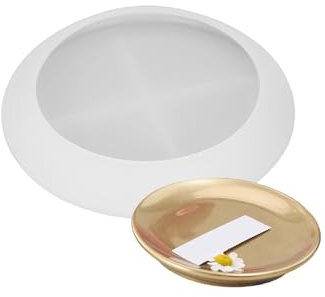 Resin Molds Creative Teacup Moulds Candlestick Crafting Project Moulds Hand-Making Supplies Silicone Texture for Craft