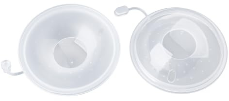 2pcs Coquillages De Sein Catcher Lait Custres D'allaitement Qualité Alimentaire Pour Les Mamans Tasses Collection Lait Maternel Anti-flux