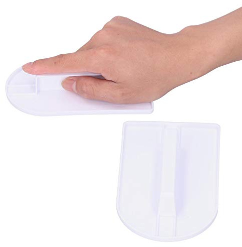 2 piezas Fondant Fondant, herramienta de suavizado de fondant, herramienta de paleta raspadora con mango para esculpir y modelado de decoración de pastel