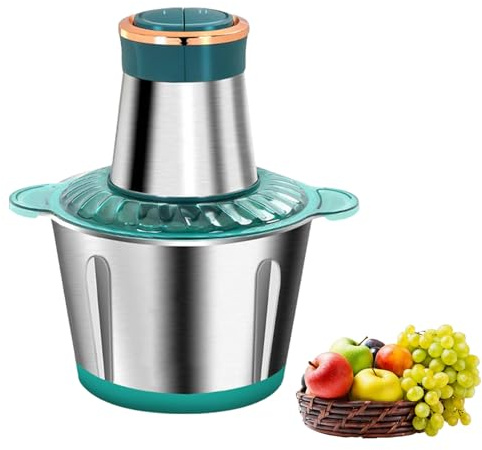 Qfdiwr Hachoir à viande pour la maison, hachoir à viande électrique - Hachoir à automatique de grande capacité - Robot culinaire de cuisine, hachoir multifonctionnel pour chou, carotte, et