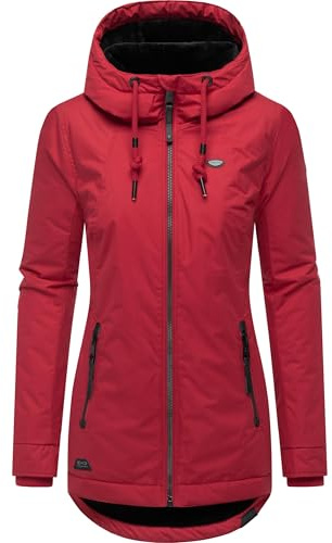 Ragwear Damen warme Winterjacke kurz wasserdicht mit Kapuze Zuzka Winter XS-6XL