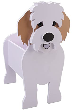 KIMISS Niedlicher Hunde-Pflanztopf – Bezaubernder Blumentopf in Hundeform für den Innen- und Außenbereich – Dekorativer Pflanzenhalter aus PVC