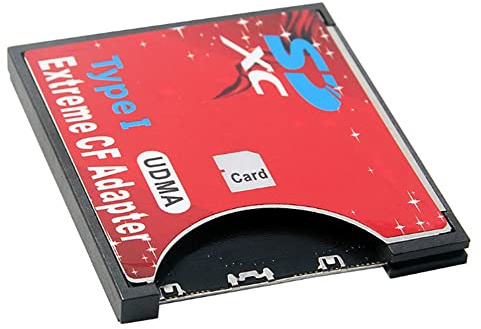 ISTOVO Neue SD auf KartenhüLle UnterstüTzt Drahtloses WiFi SD Kartentyp I Adapter SLR Kamera Rot
