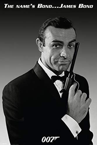1art1 42840 James Bond 007 - The Name's Bond Poster (91 x 61 cm)