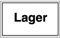 Hinweisschild - Betriebskennzeichnung Lager Größe (BxH): 25,0 x 15,0 cm PVC-Folie, selbstklebend