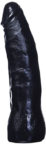 Vac-u-Lock by Doc Johnson Code Edition- The Naturals - 18 cm lang - Durchmesser 55 mm, 1016-02-BX, Schwarz