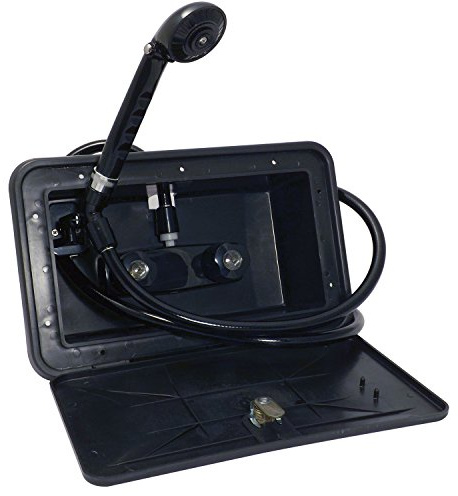 Phoenix Pf266701 extérieur kit de Douche, Noir