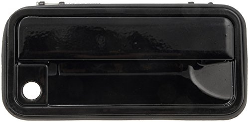 Dorman 77073 Außentürgriff für die Beifahrerseite, kompatibel mit ausgewählten Chevrolet-/GMC-Modellen, glattes Schwarz