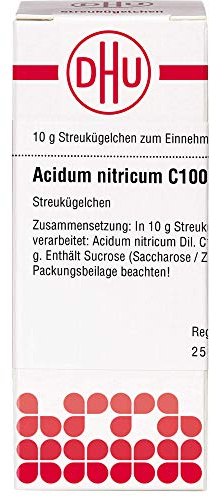 DHU Acidum nitricum C1000 Streukügelchen, 10 g Globuli