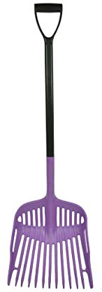 Other HAROLD MOORE SHAVINGS FORK EXTENDED D-GRIP HANDLE, clear