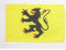 AZ FLAG - Drapeau Province de la Flandre française - 45x30 cm - Pavillon Flamand - France 100% Polyester avec Deux Cordelettes - 20g