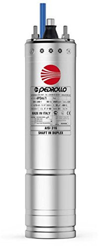 Motore sommerso 4” in bagno d’olio Pedrollo Riavvolgibile 1Hp 4PD m/1 220V