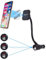 SOAIY 3-in-1 Universal Magnetische KFZ Auto Halterung Magnet Handyhalter mit Ladegerät Dual USB Zigarettenanzünder Netzteil Ladefunktion inkl. Led-Autobatterieanzeige 3.1A 12/24V für Smarthpones