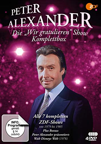 Peter Alexander: Die Wir gratulieren Show - Komplettbox [4 DVDs]
