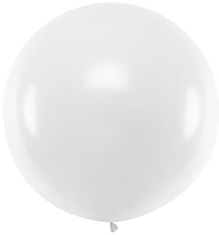 Party Deco Helium Luftballon Geburtstag Hochzeitsdeko Deko - Folienballon - Rund - 1 m